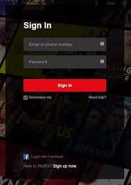 Sign In Netflix