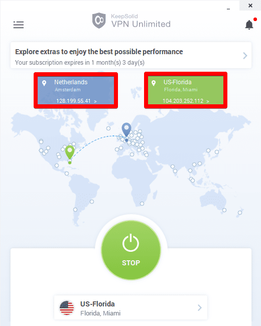 How to use VPN on Windows: Detailed information about real and virtual IP locations
